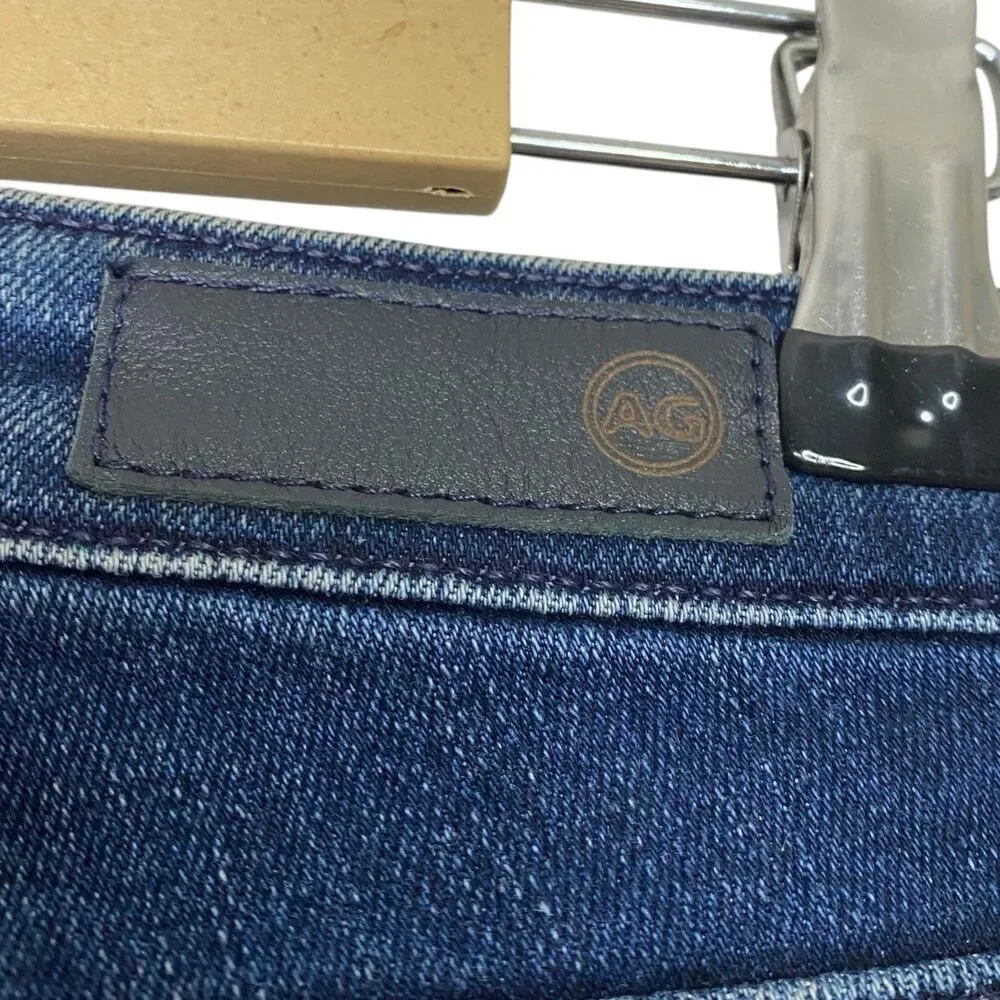 AG Adriano Goldschmied Prima Jeans Womens 26 Blue Cigarette Leg Dark NWT